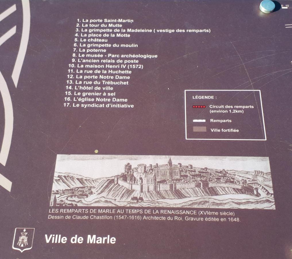 Les Hauts De Marle Экстерьер фото